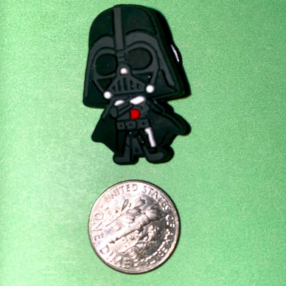(10 for $15) Star Wars The Mandalorian Darth Vader Crocs Shoe Charms